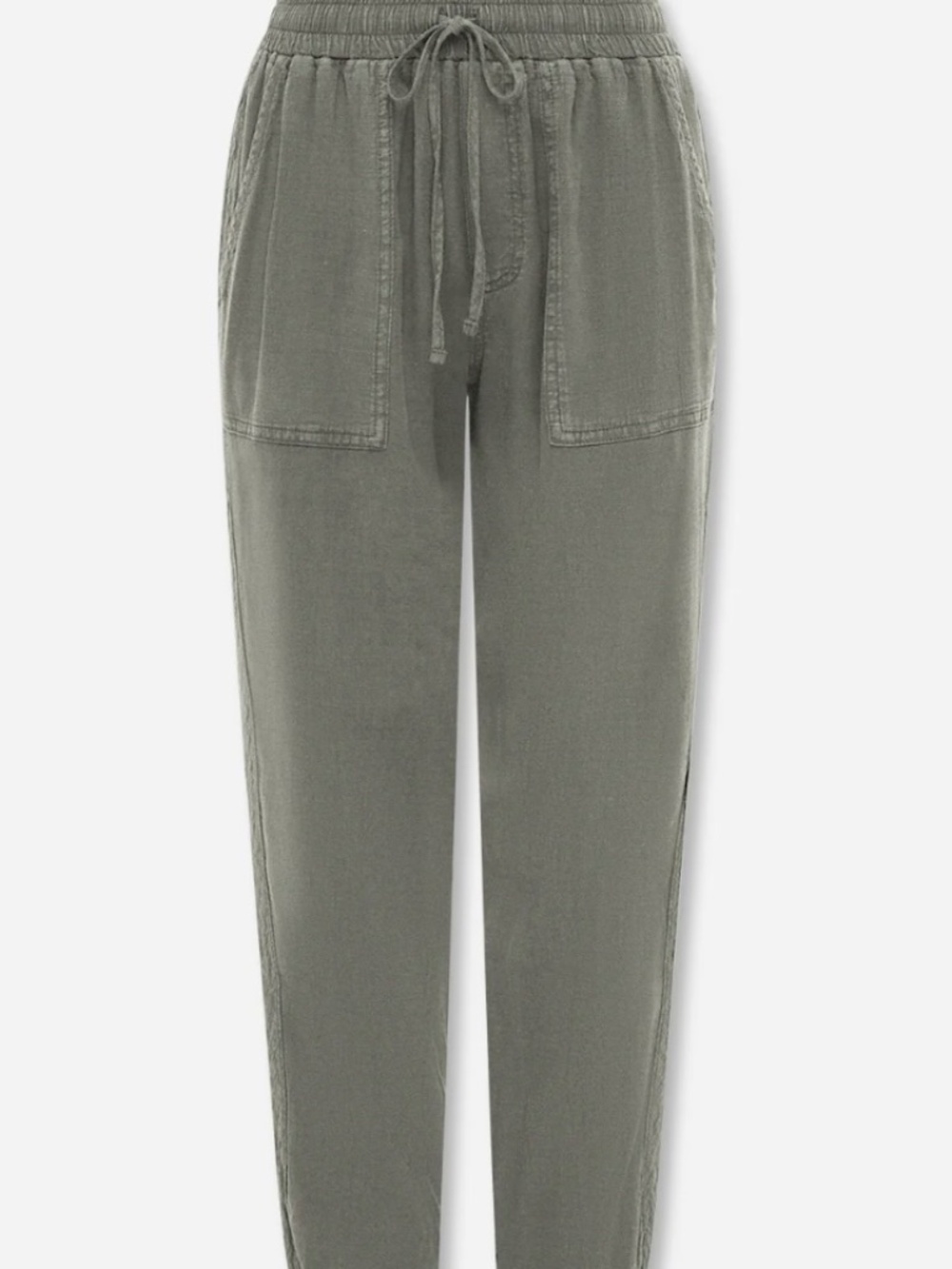 Splendid Lakeside Jogger in Soft Vintage Olive Branch
